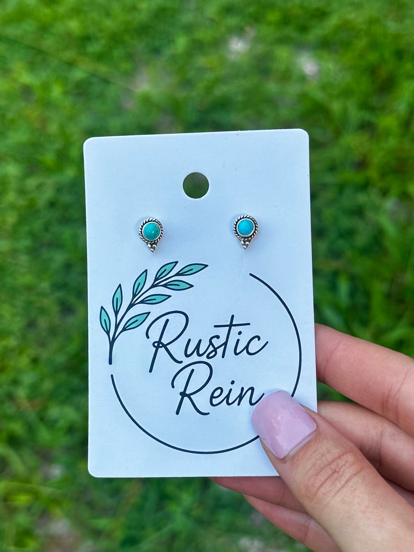 Kingman stud earrings
