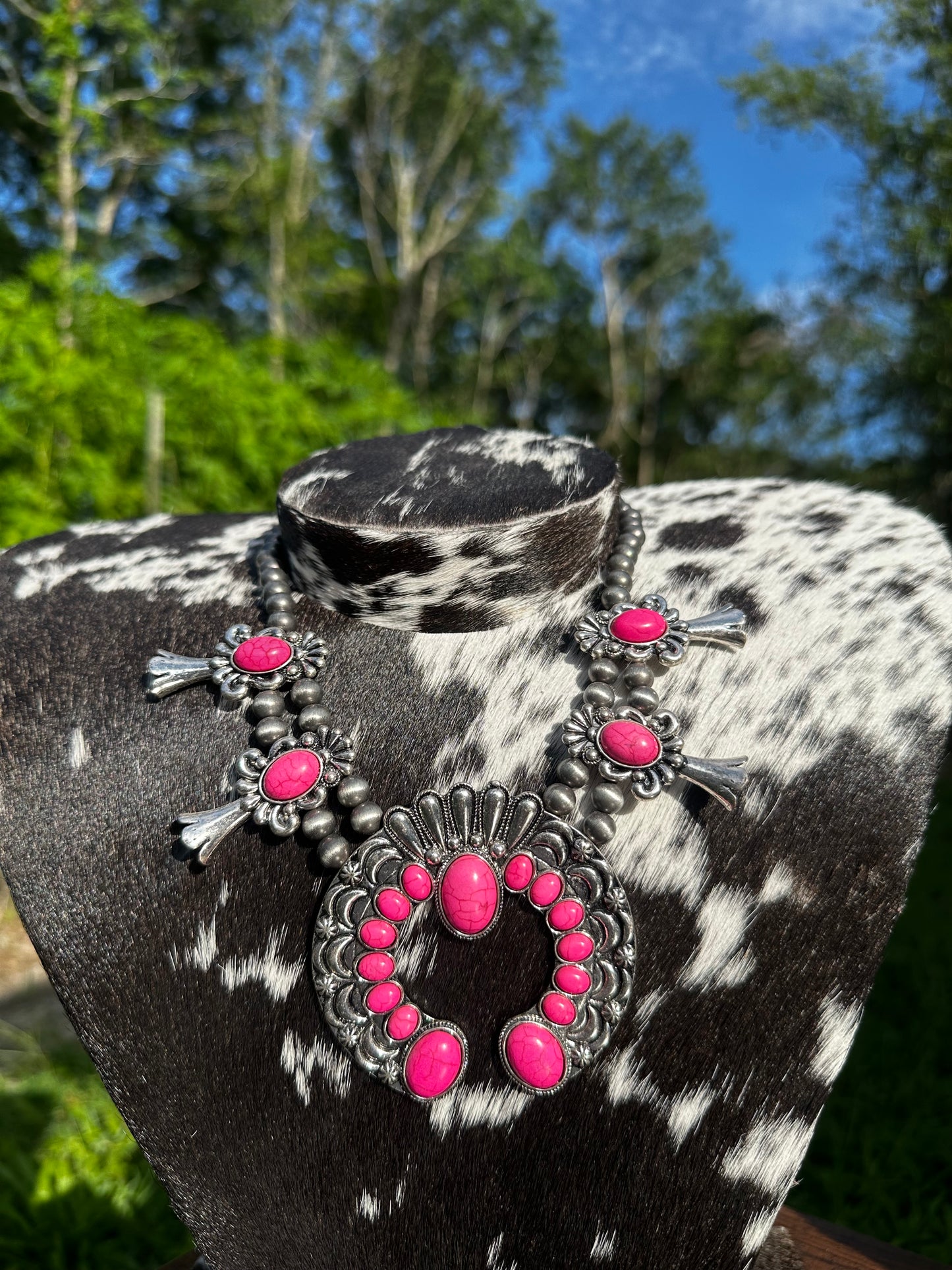 Pink grace necklace