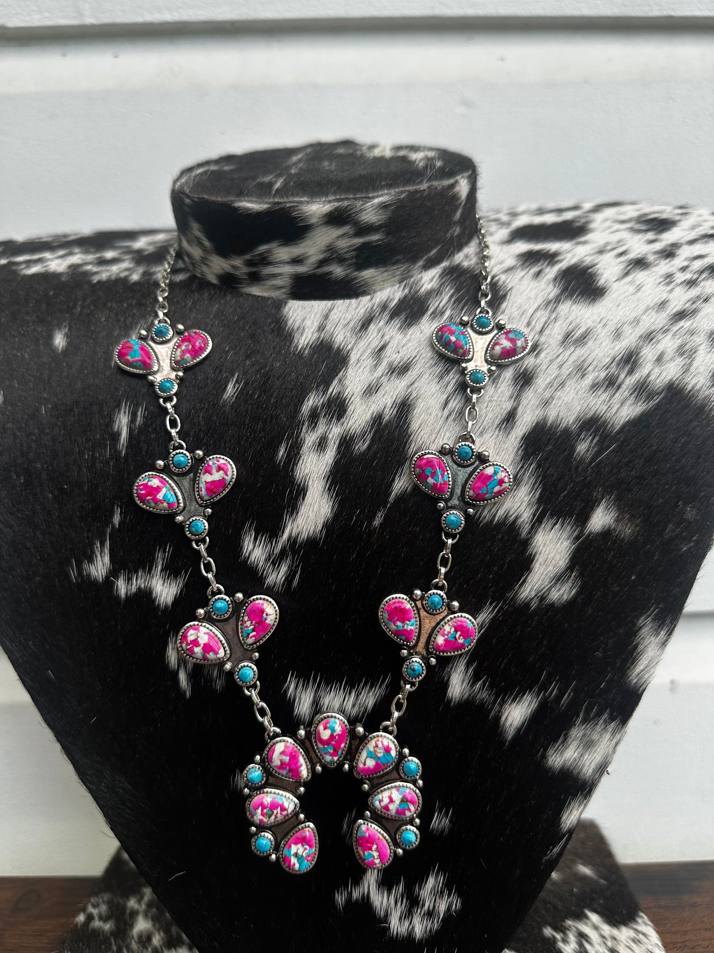 Pink Odessa necklace