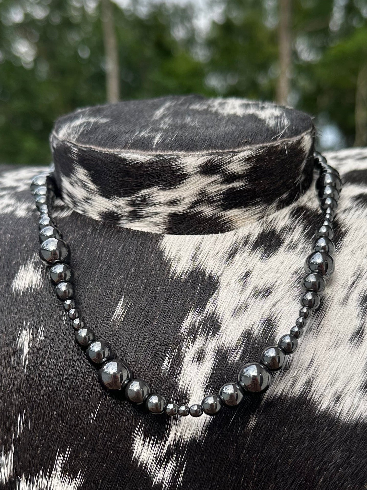Graduated 3-10mm necklace