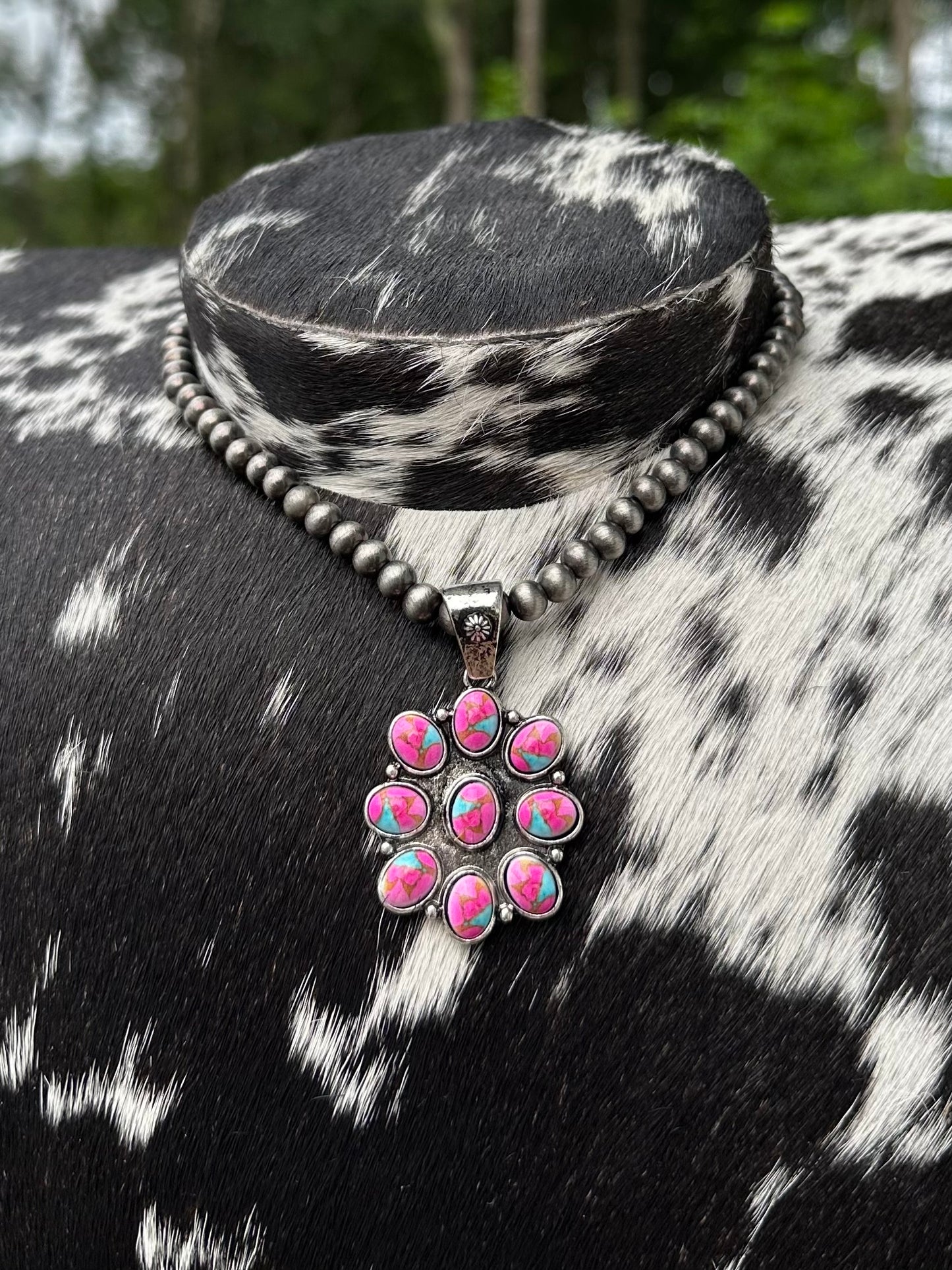 Cotton candy Sophie necklace