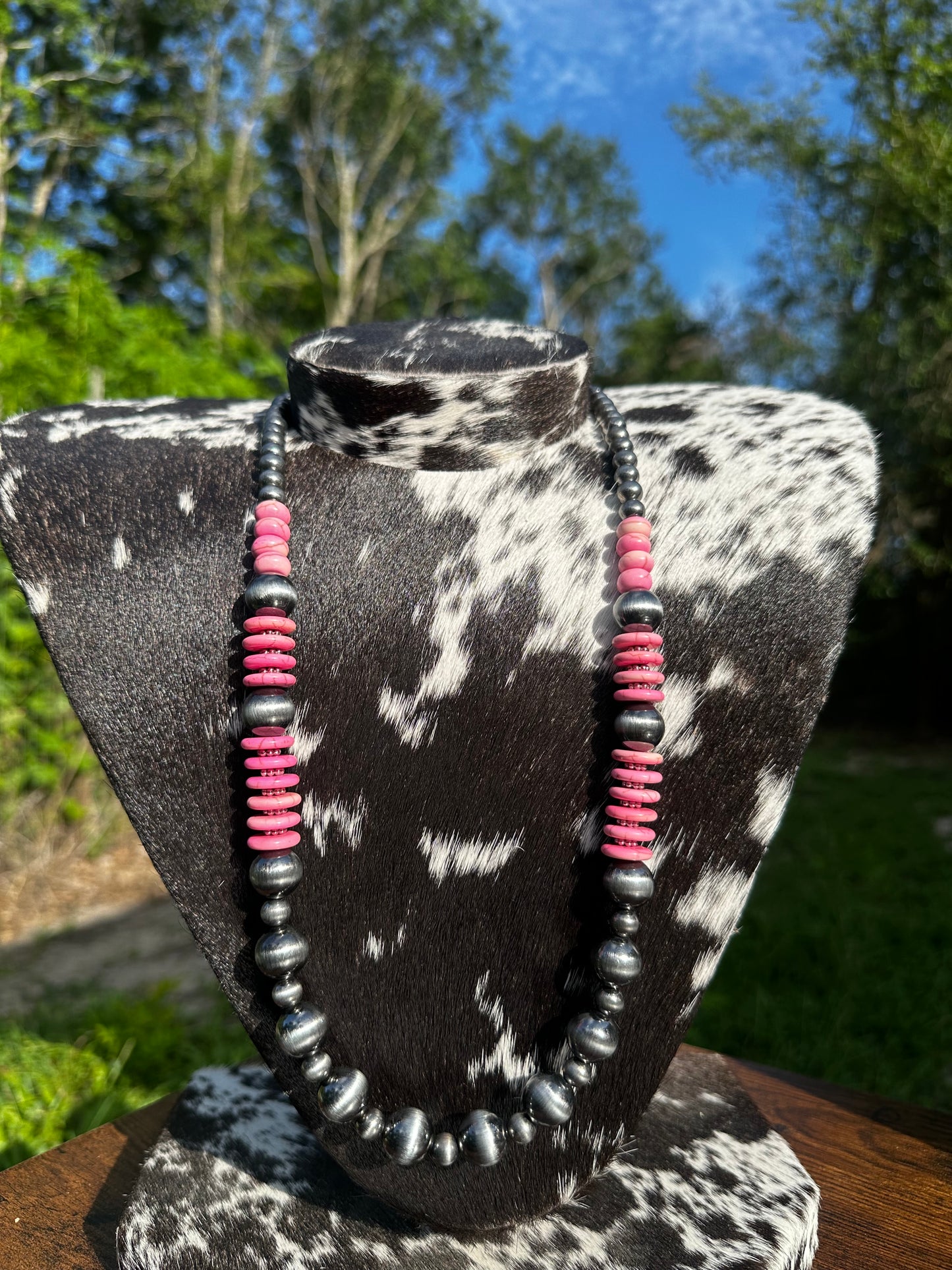 Pink Claire necklace
