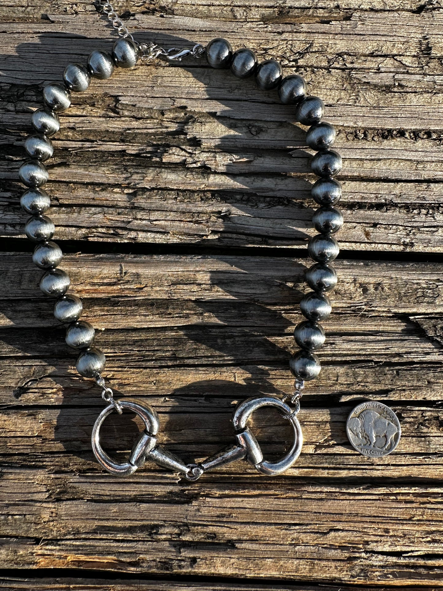 12mm Snaffle bit necklace