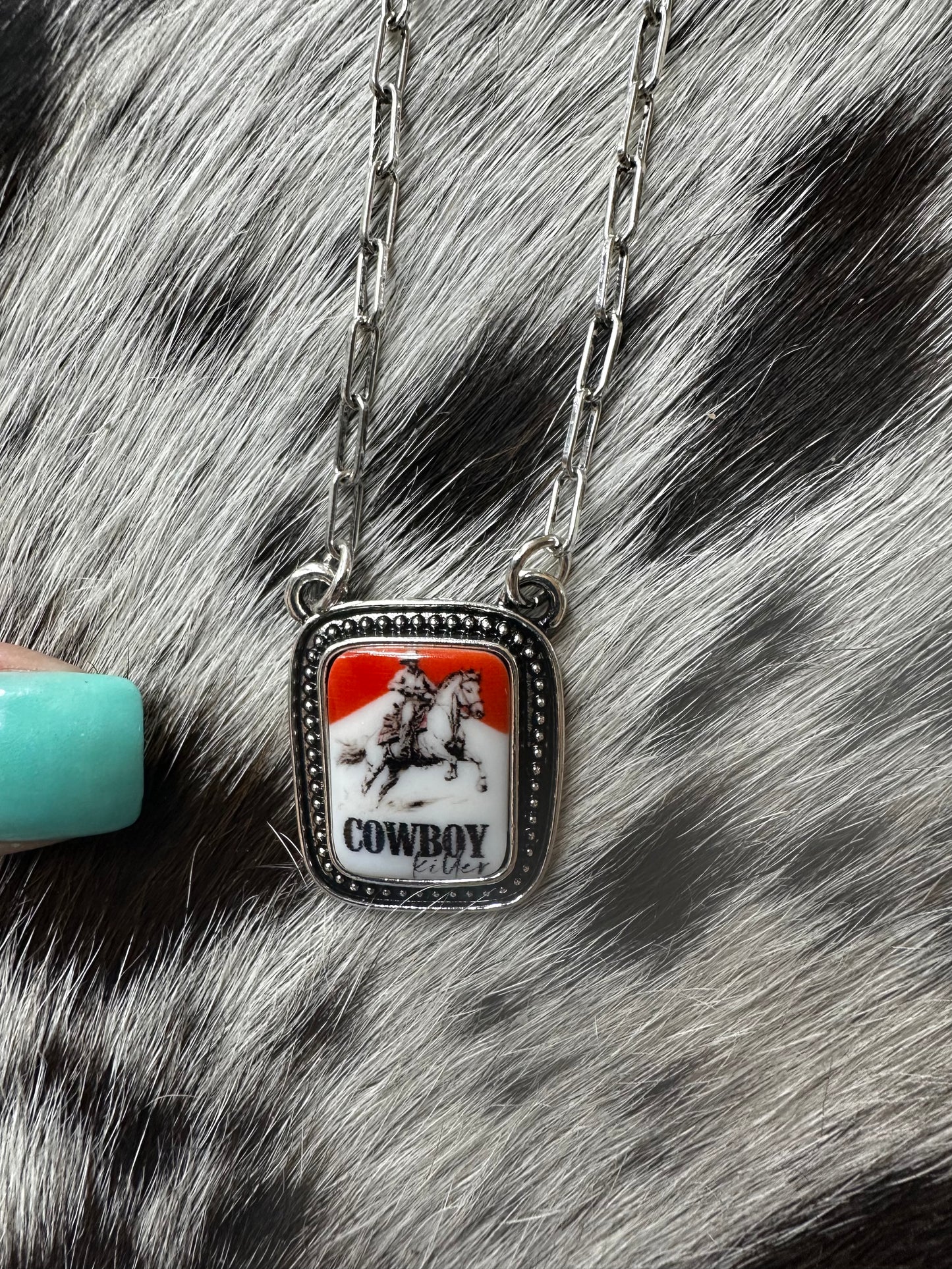 Cowboy killer necklace