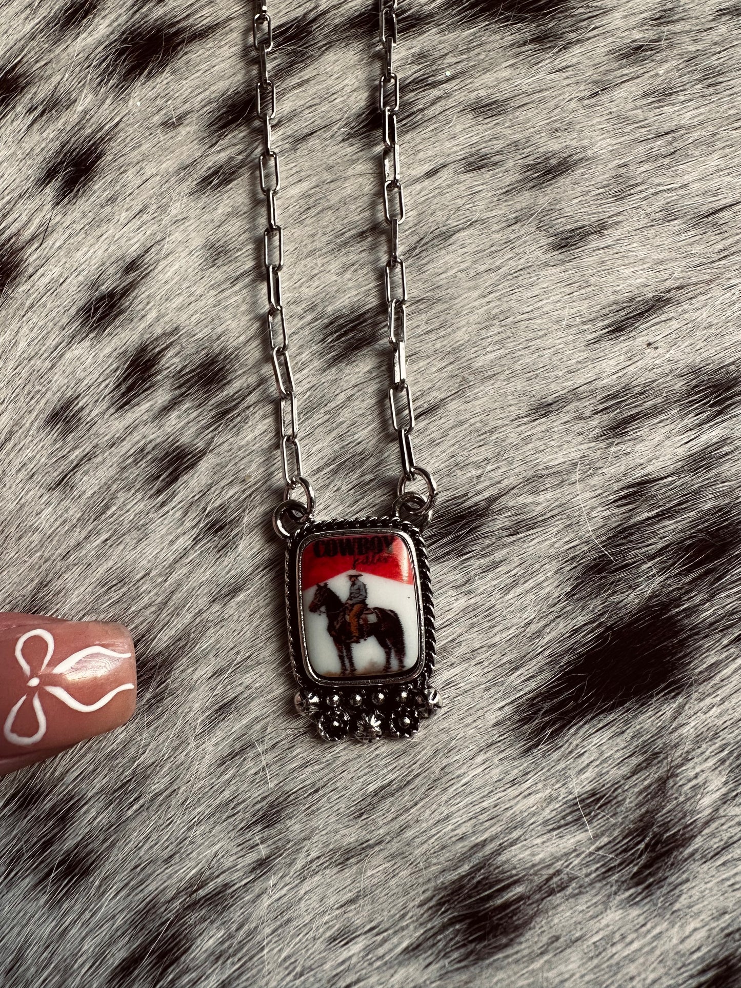 Cowboy killer necklace