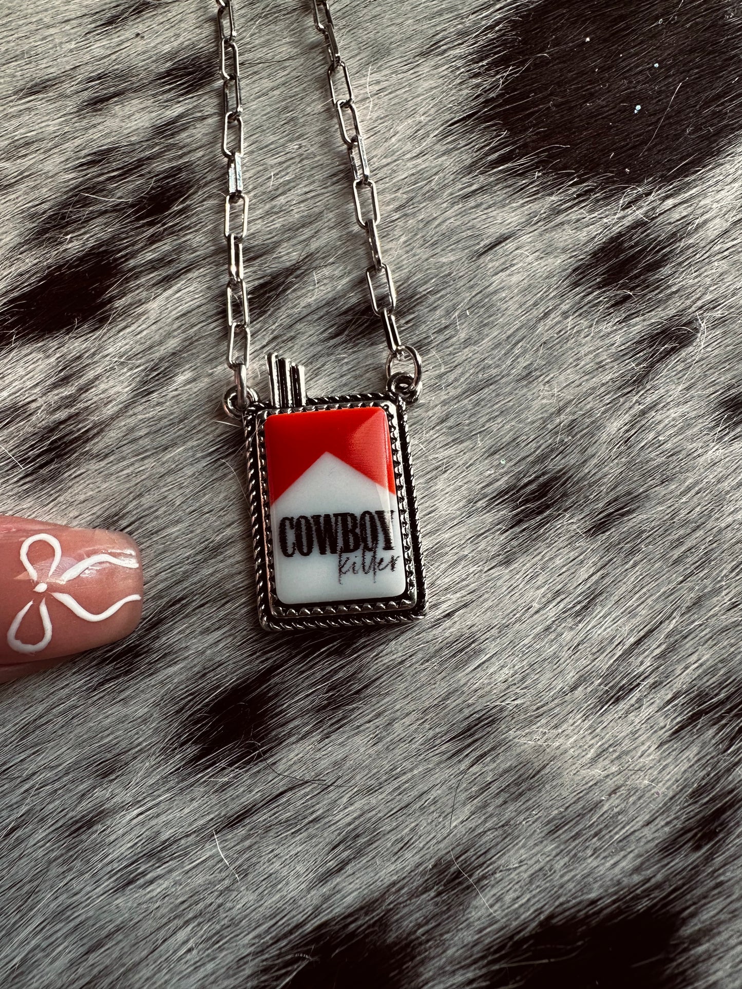 Cowboy killer cig necklace