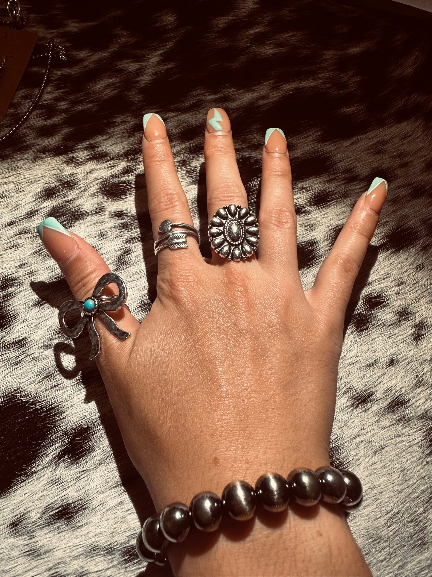 10mm sterling silver bracelet