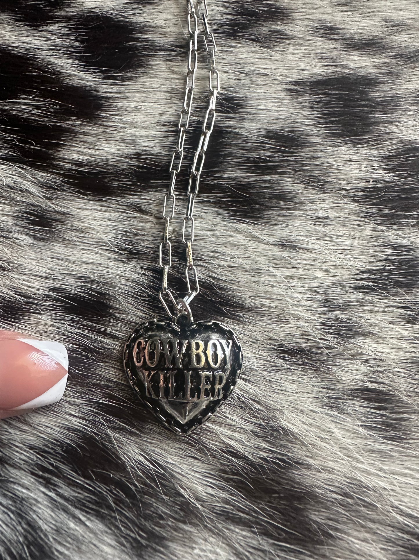Cowboy killer necklace