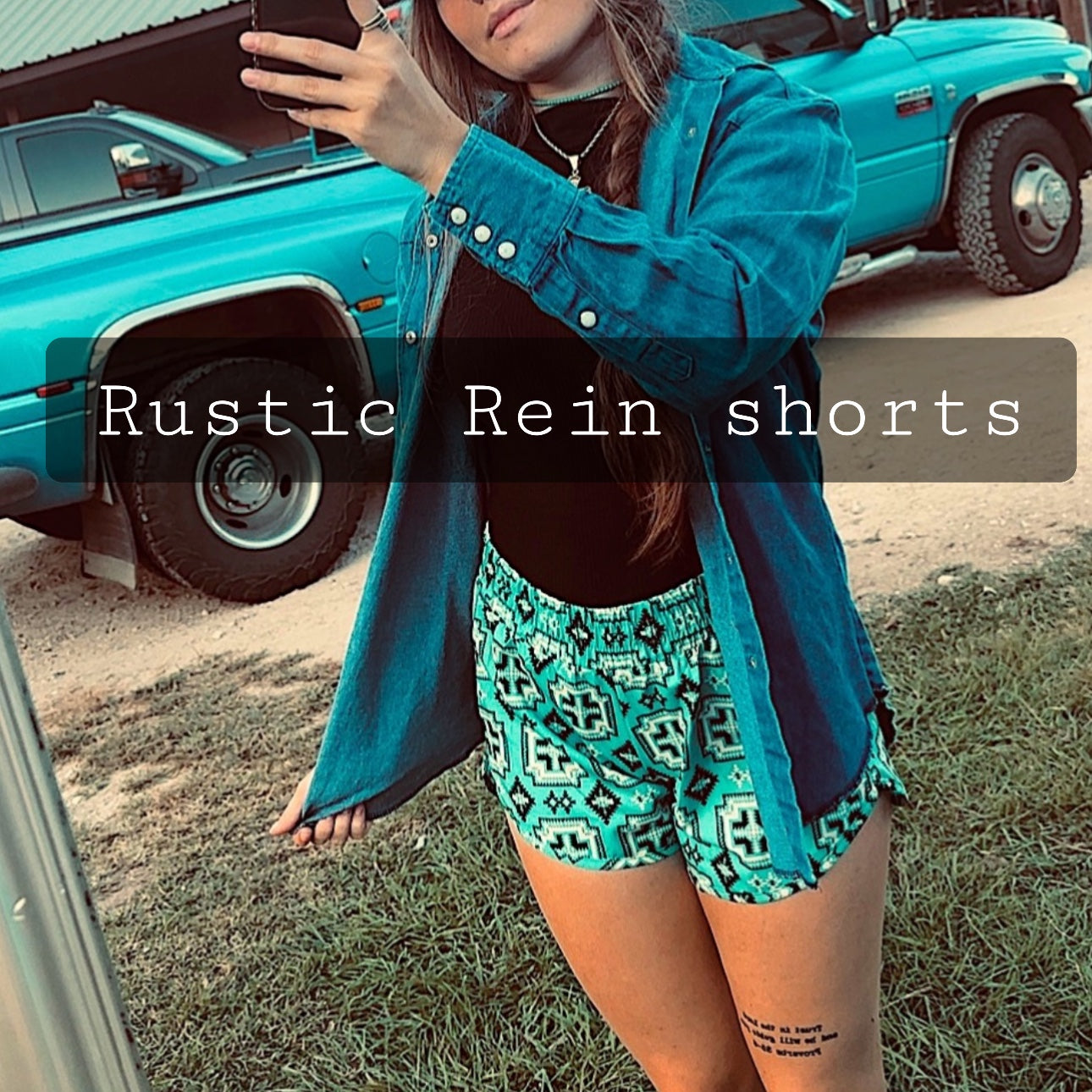 ♣️Rustic Rein Shorts♣️