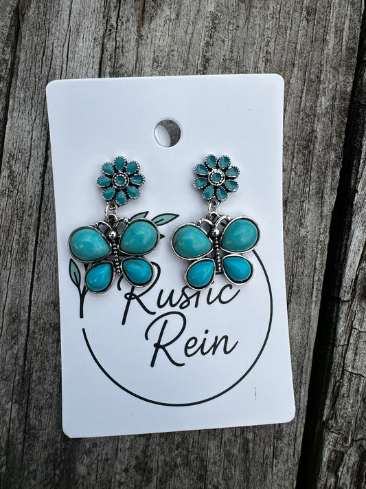Butterfly earrings