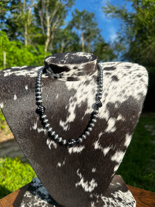 8mm Dice necklace
