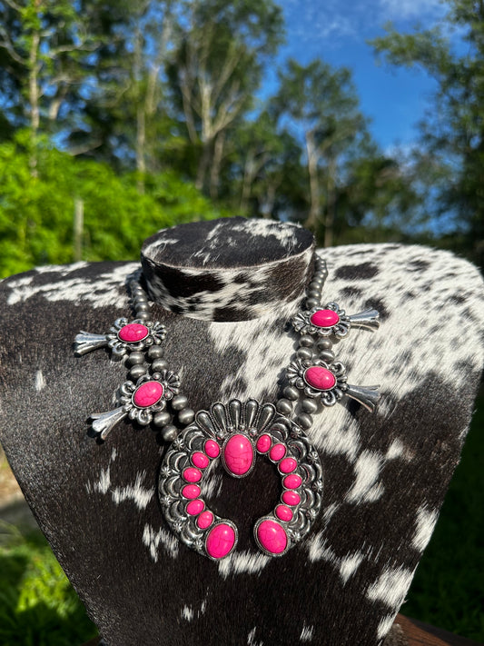 Pink grace necklace
