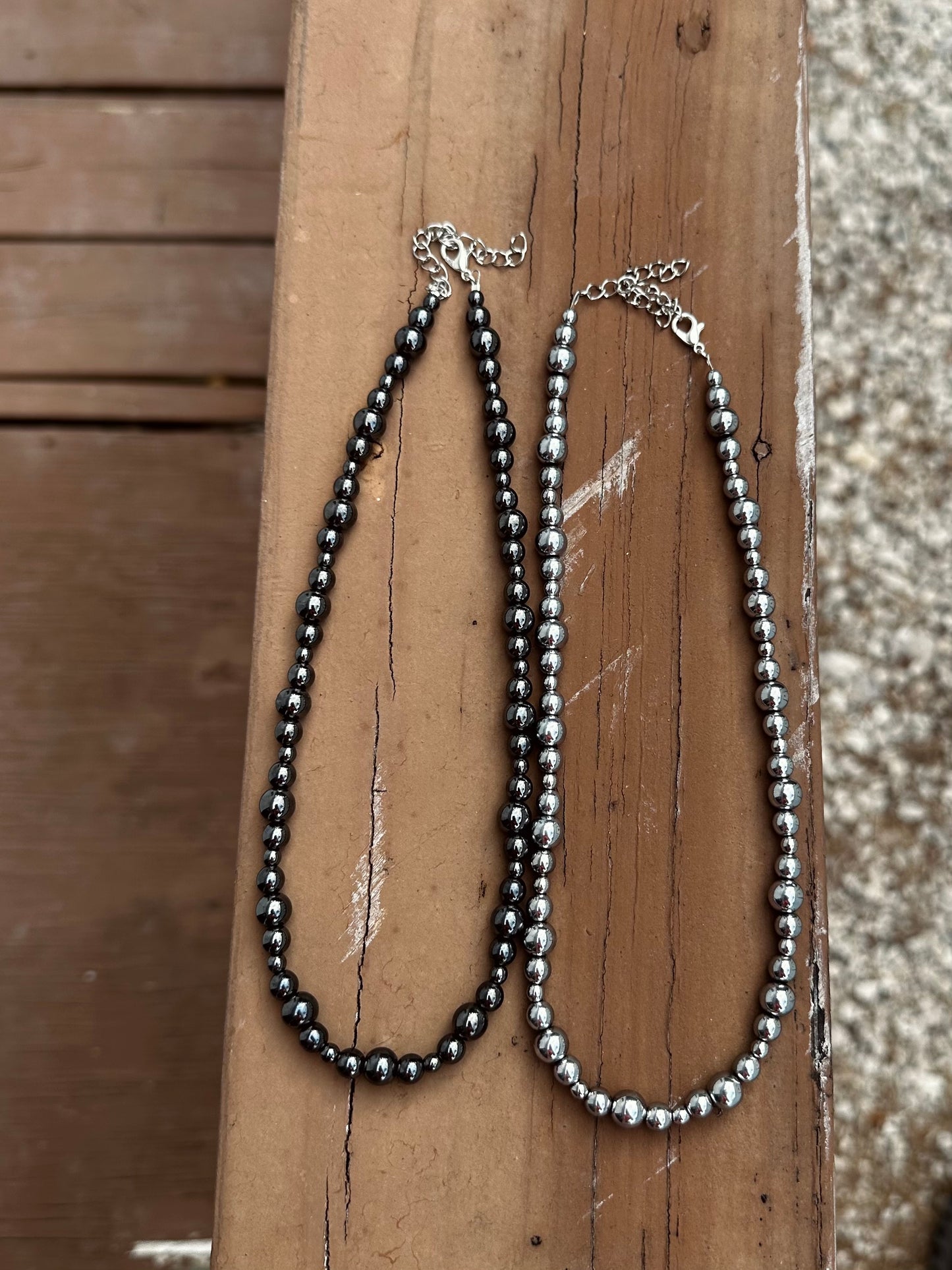 4,6,&8mm necklace