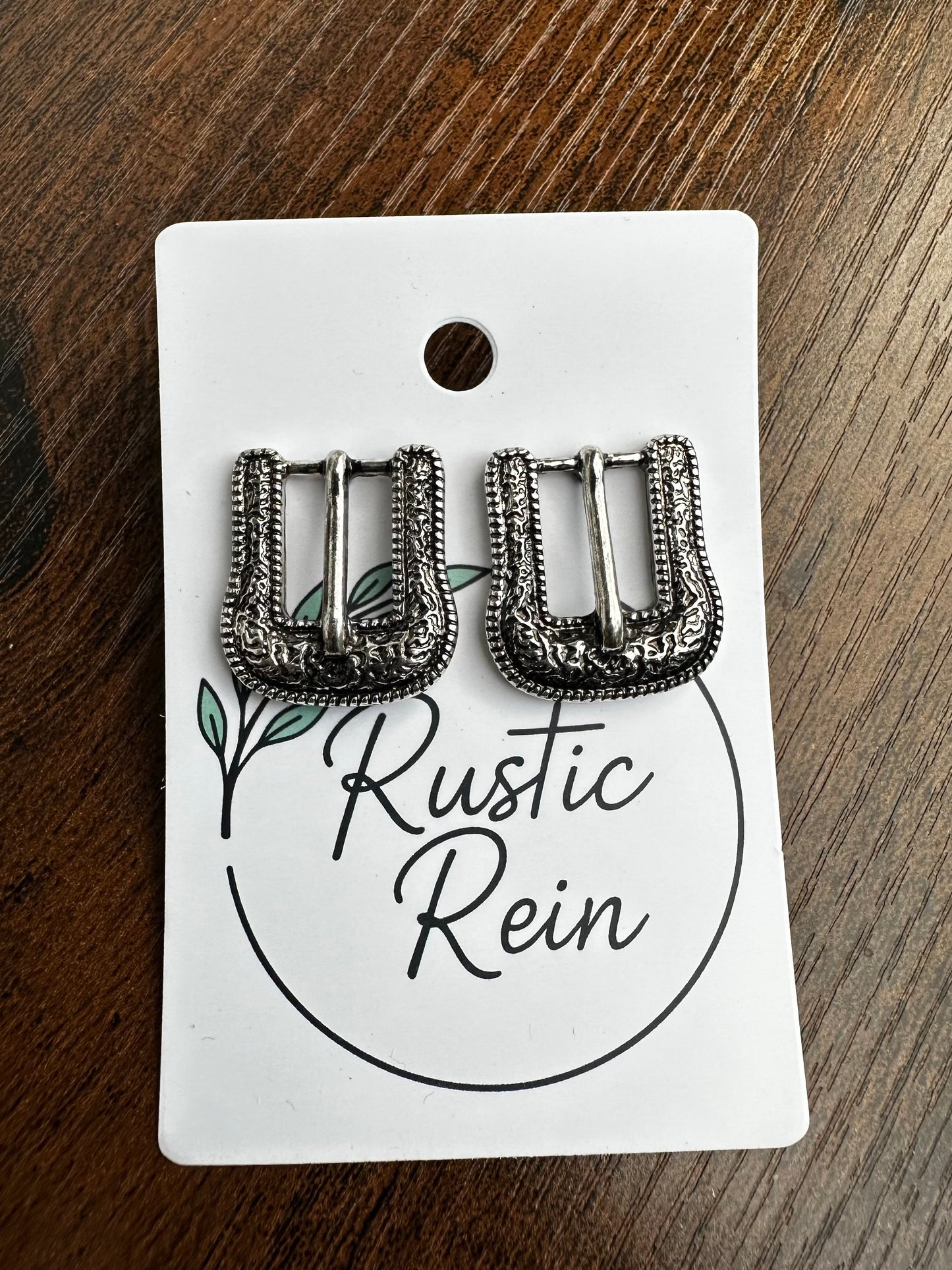 Buckle earrings