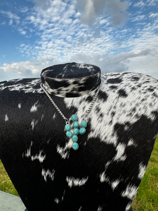 Cactus necklace