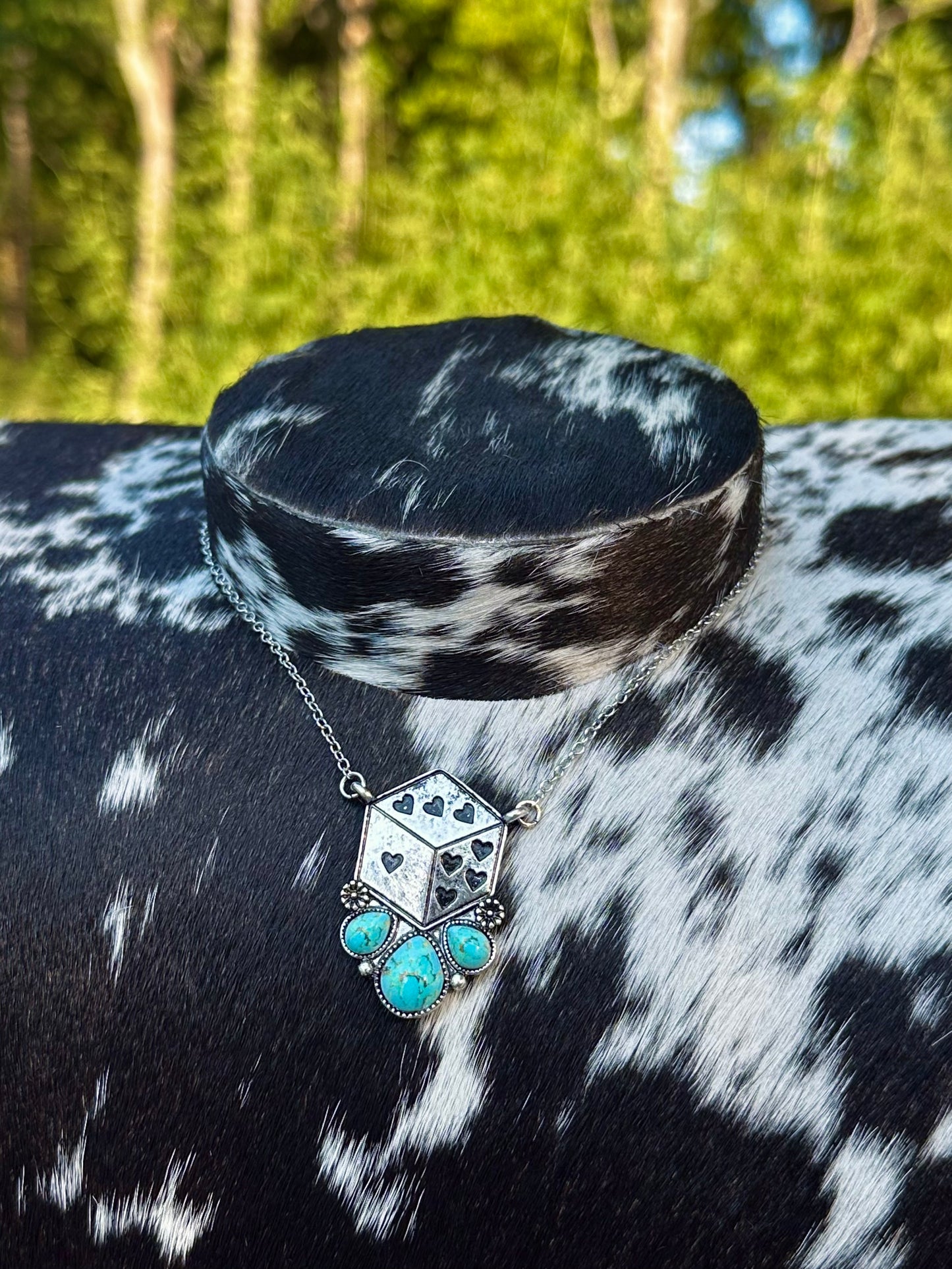 Dice necklace