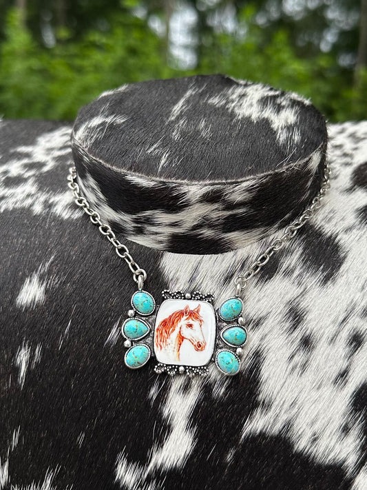 Horse necklace