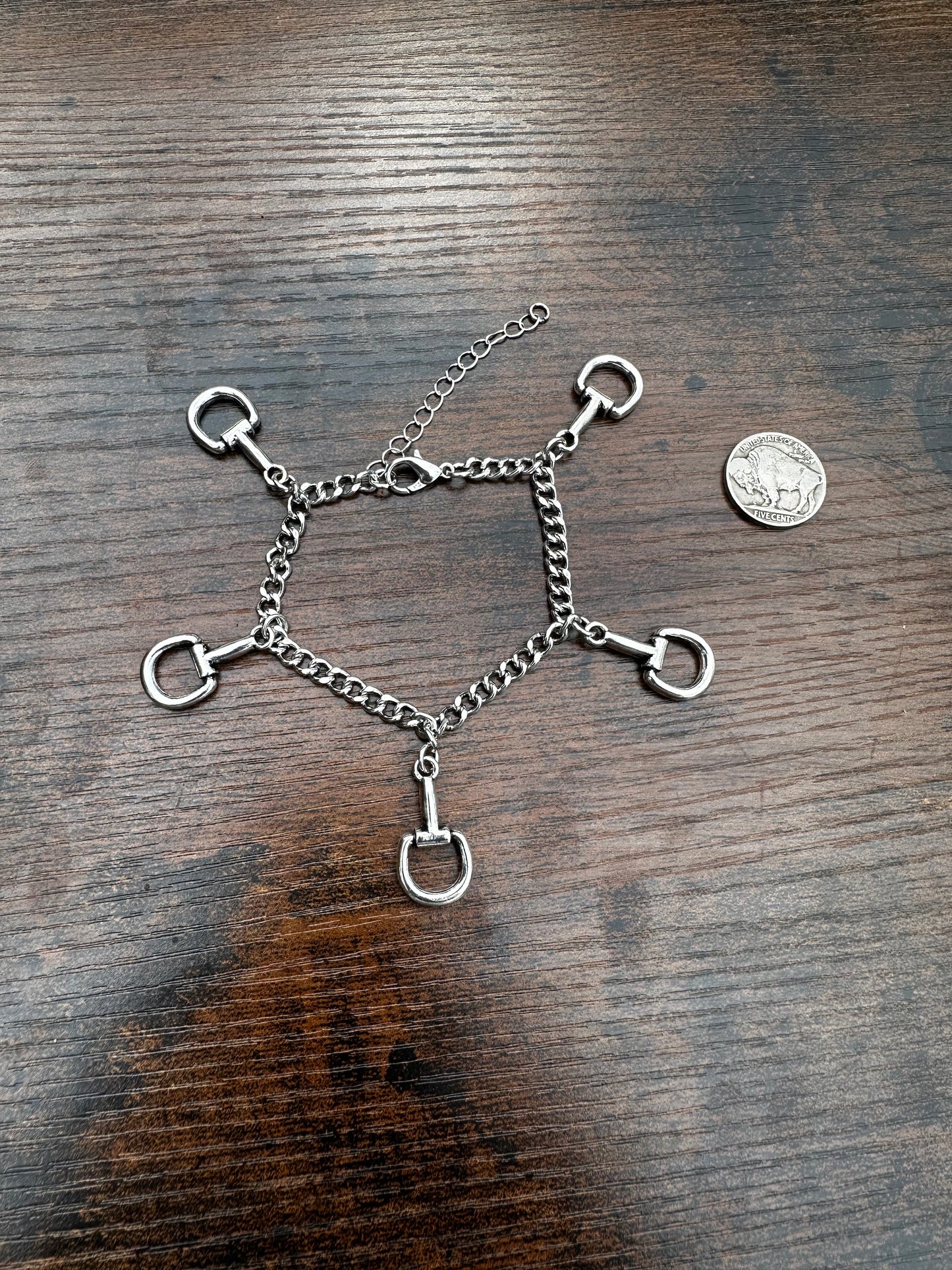 Bit charm bracelet