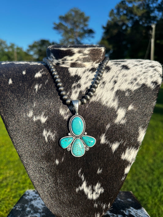 Sage necklace