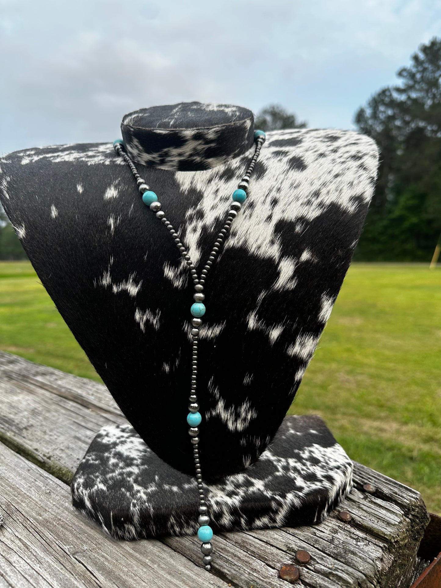 Turquoise lariat