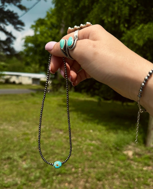 Center stone necklace
