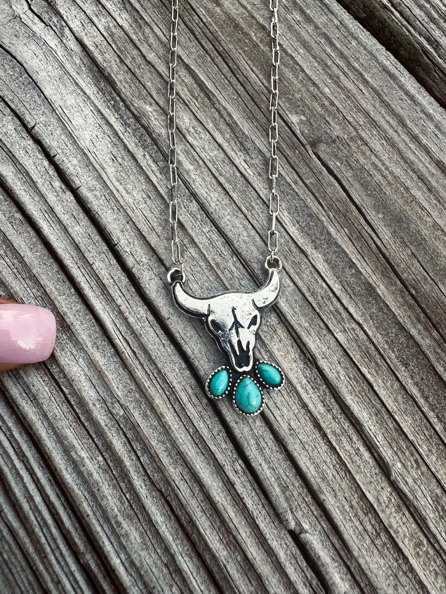 Bull cluster necklace