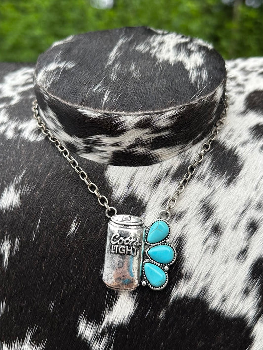 Coors light necklace