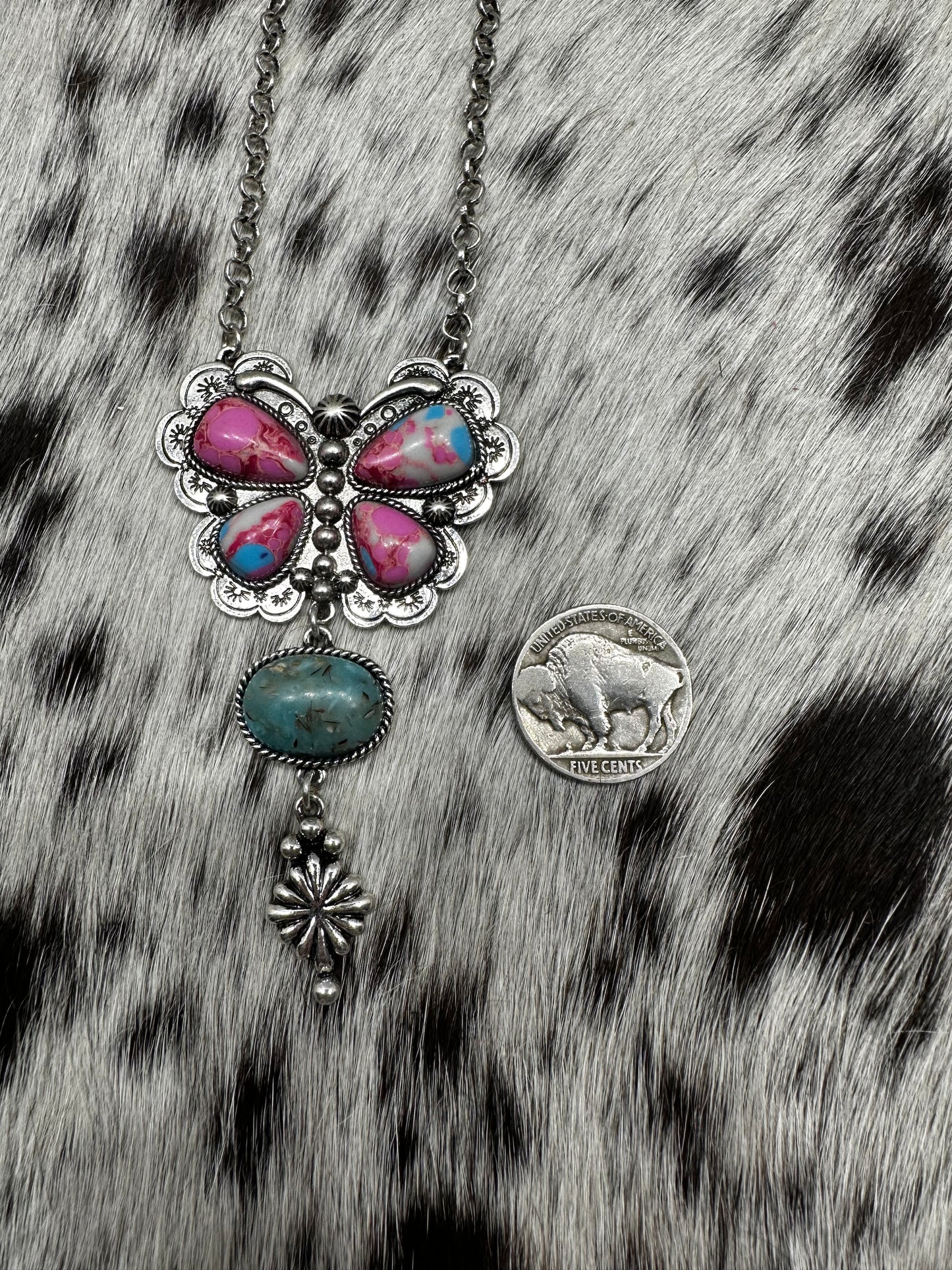 Butterfly dawn necklace