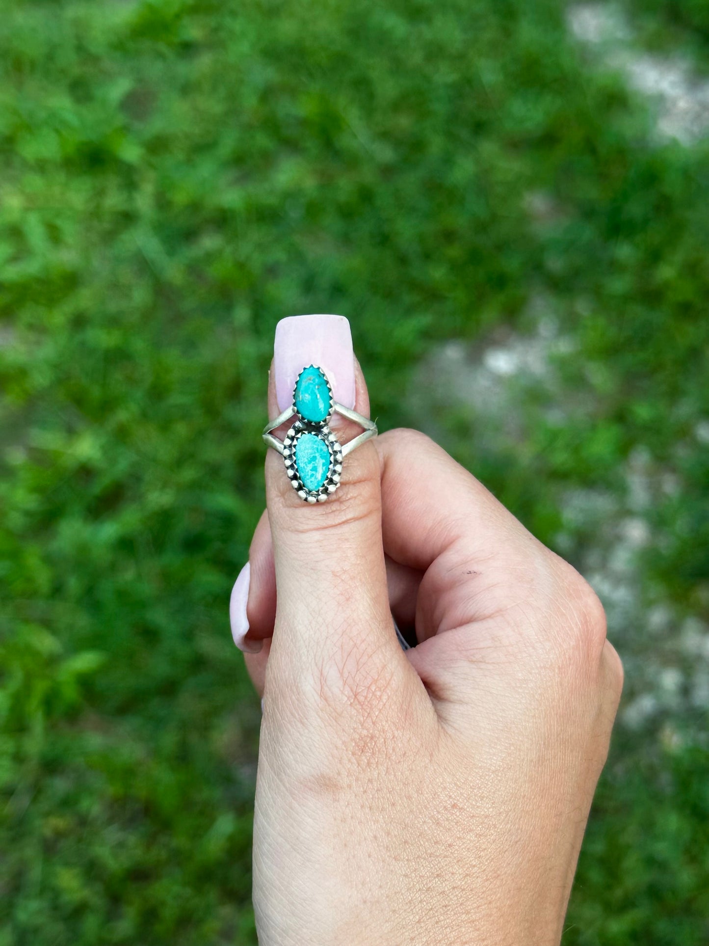 Size 6 White Water ring