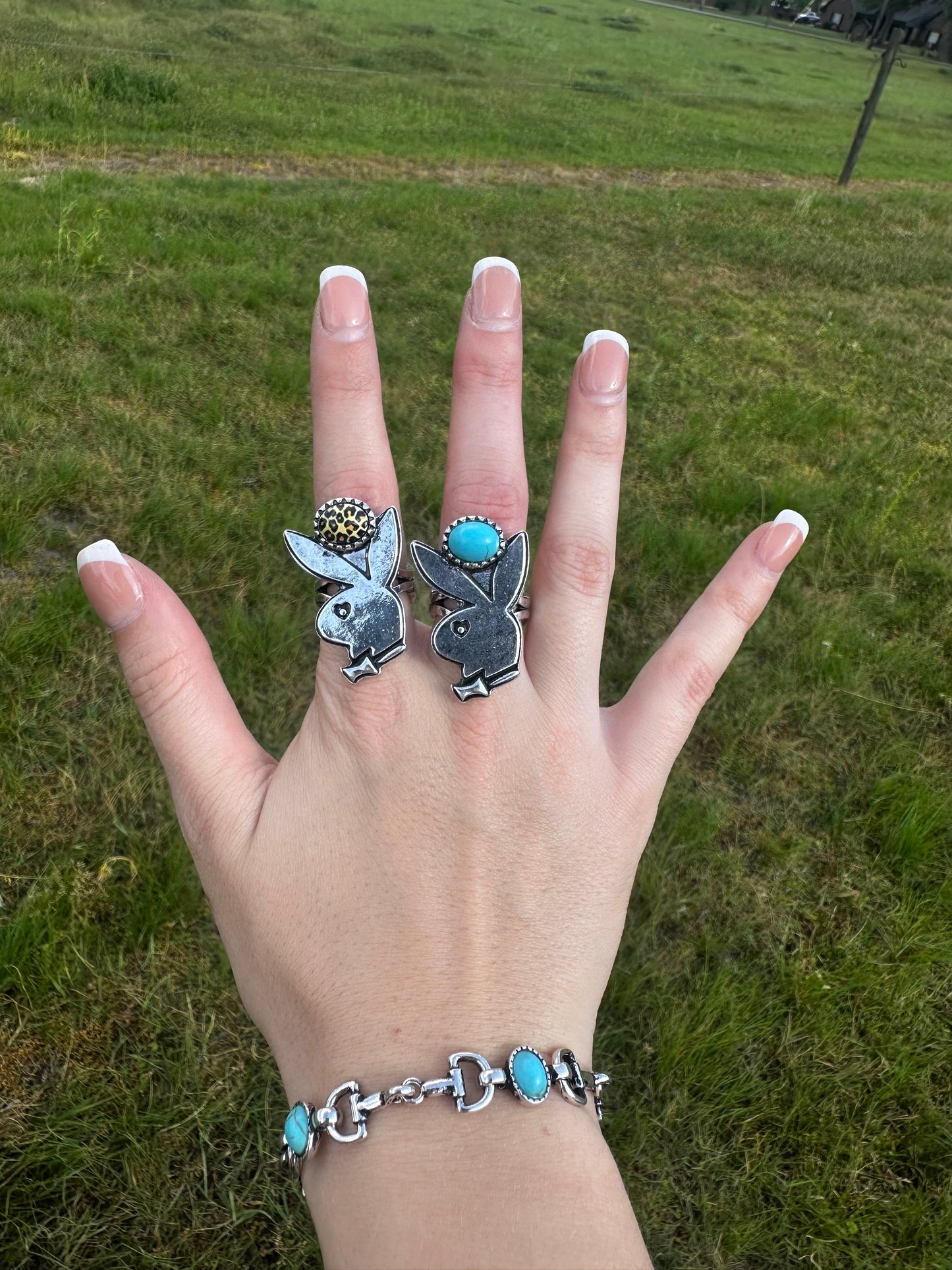 Adjustable Play boy rings
