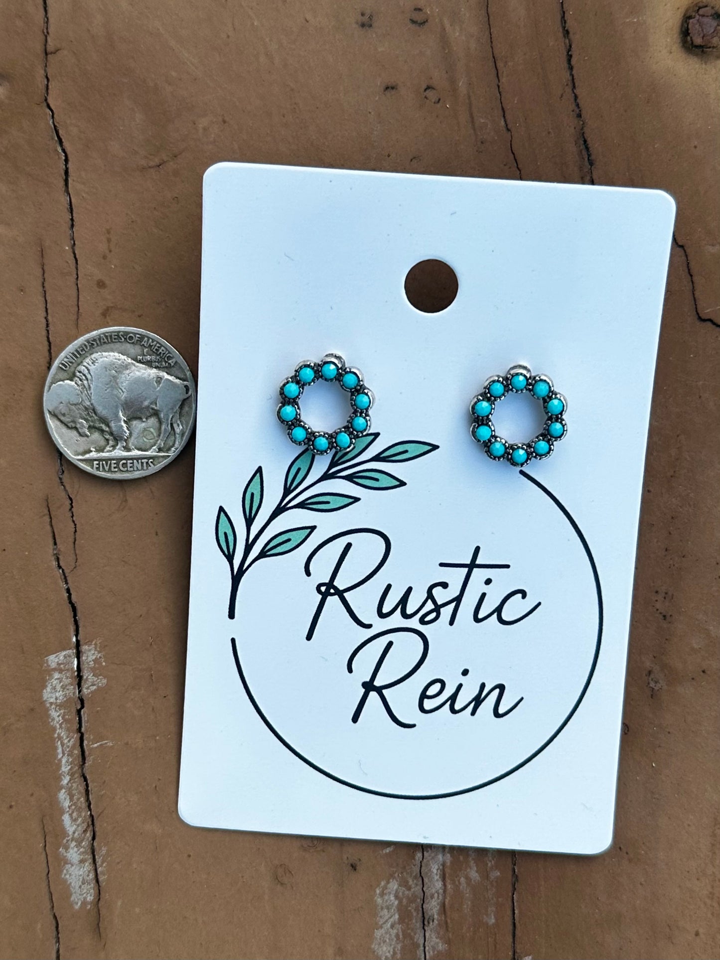 Circle earrings