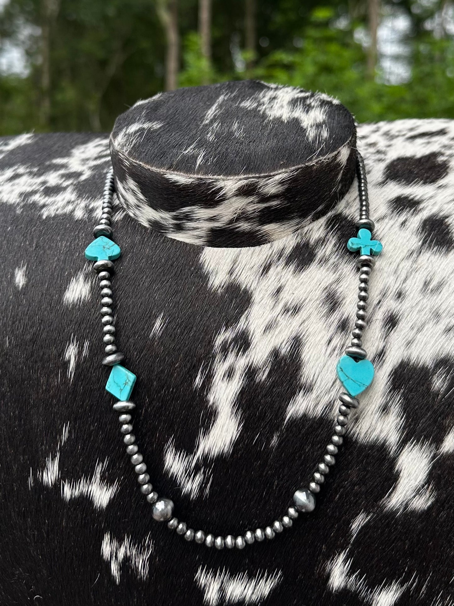Suit necklace