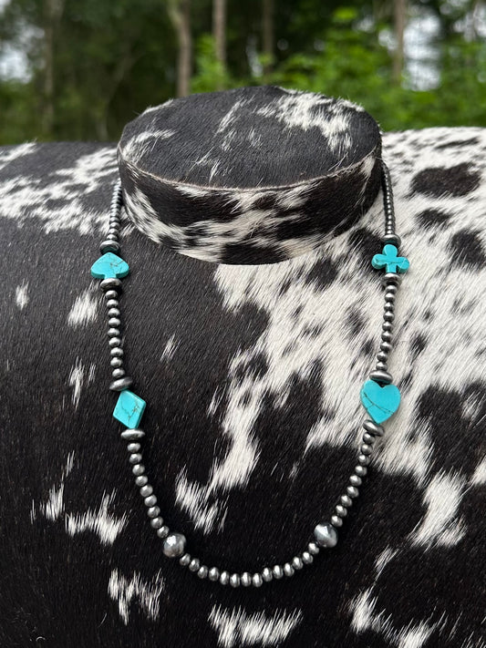 Suit necklace