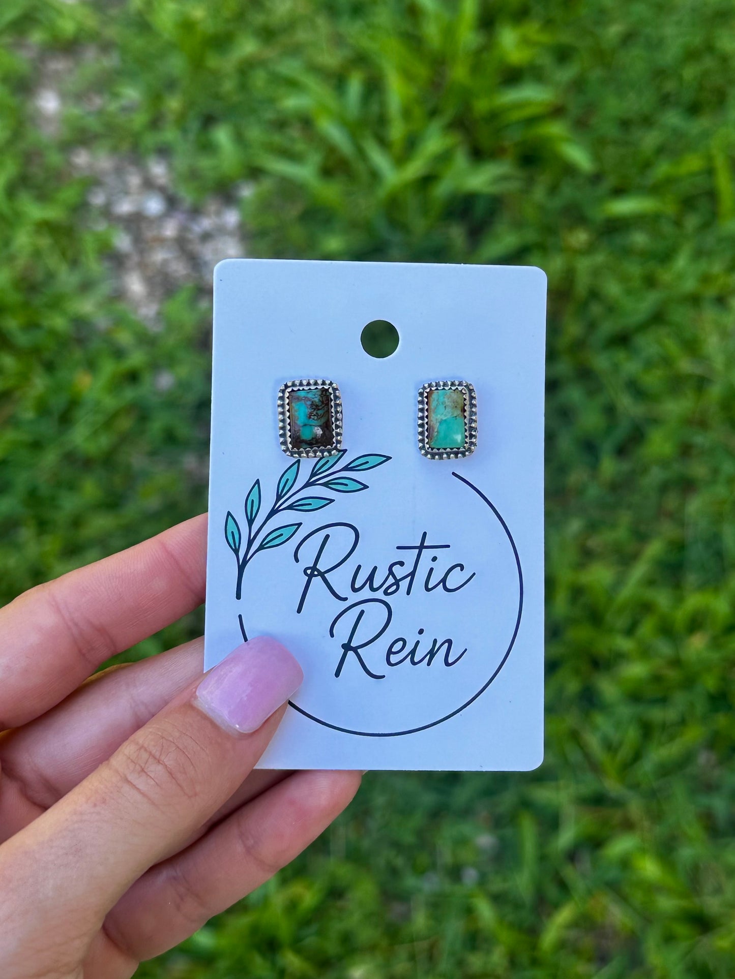 Pilot Mountain stud earrings