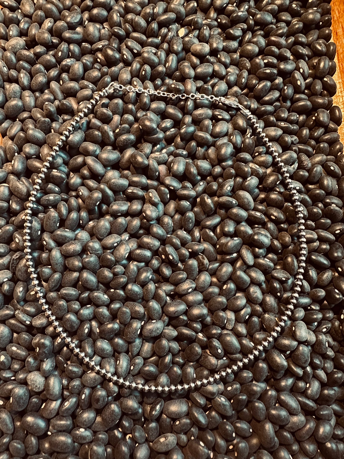 14 inch 3 mm sterling silver pearls - choker