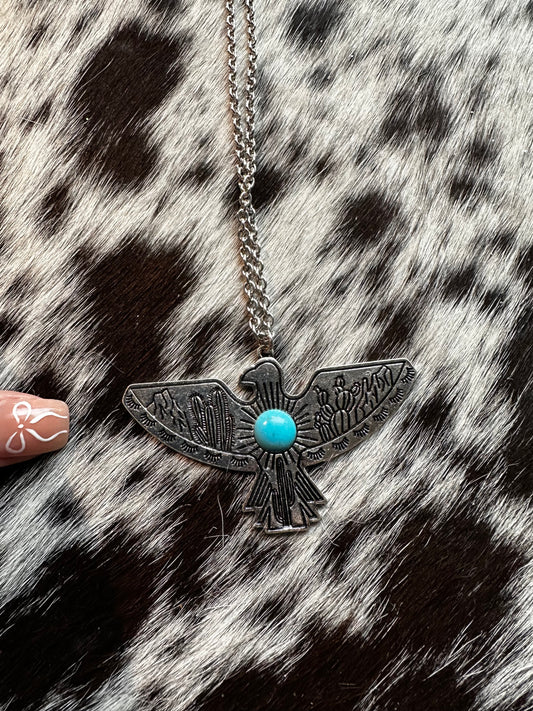 Thunder bird necklace