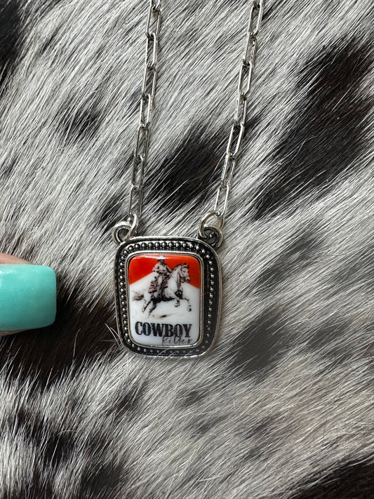 Cowboy killer necklace