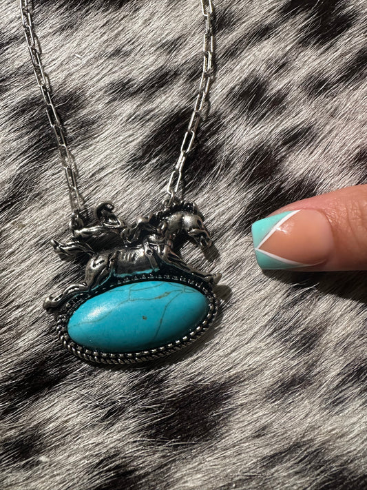 Bronc necklace