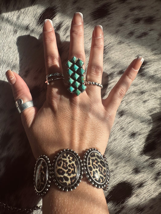 Cheetah stretch bracelet