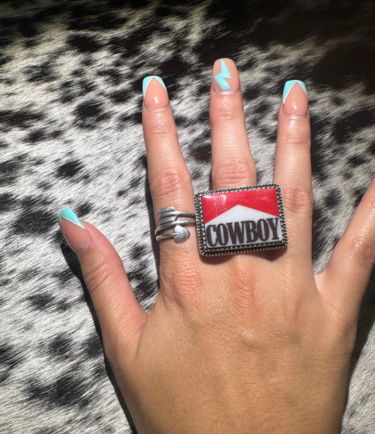 Adjustable cowboy ring