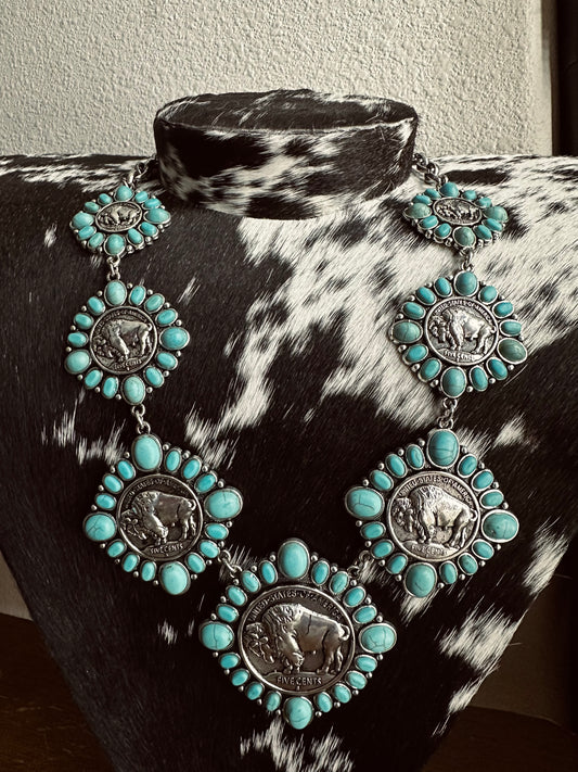 Buffalo necklace