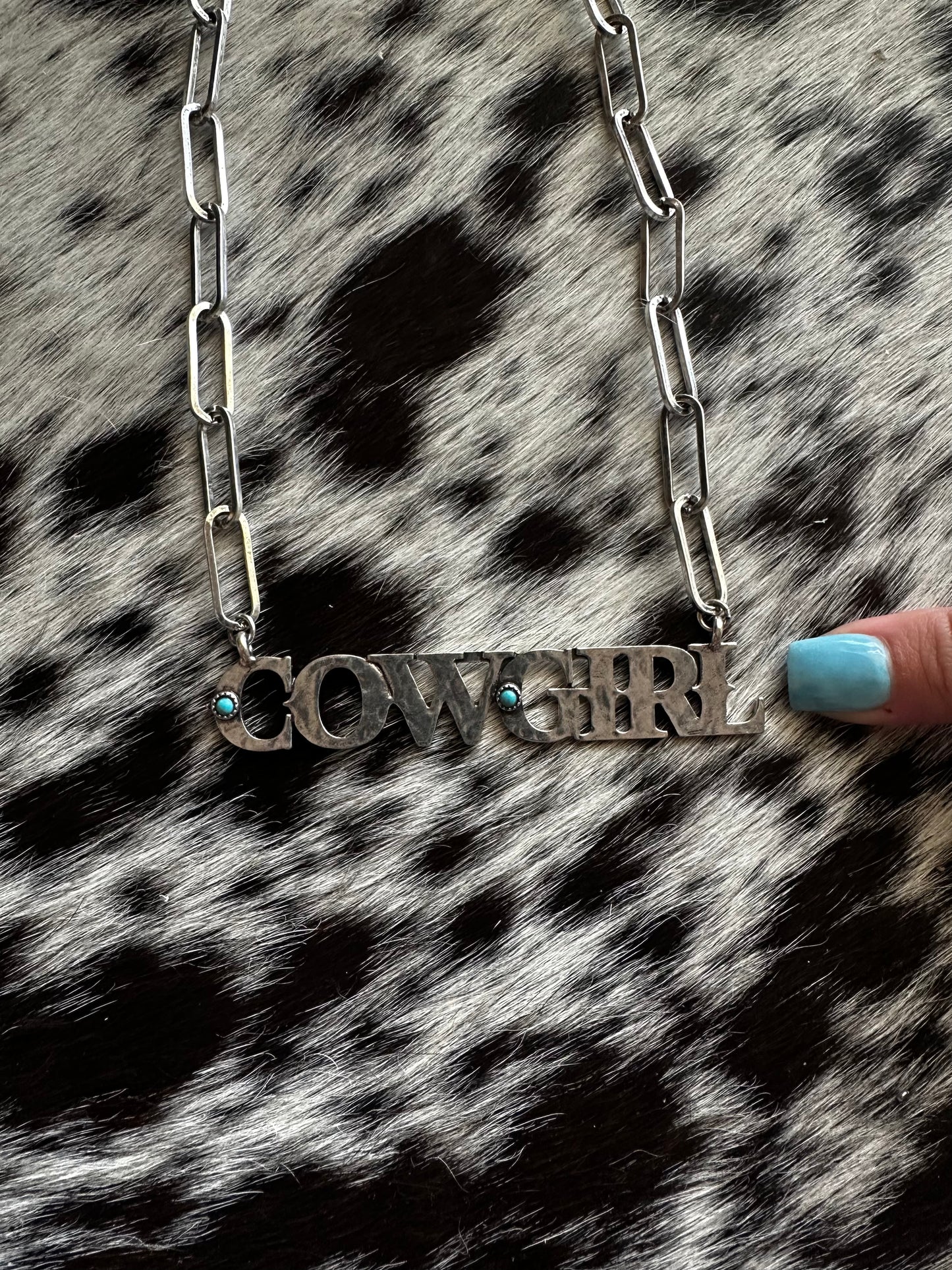 Large Cowgirl necklace