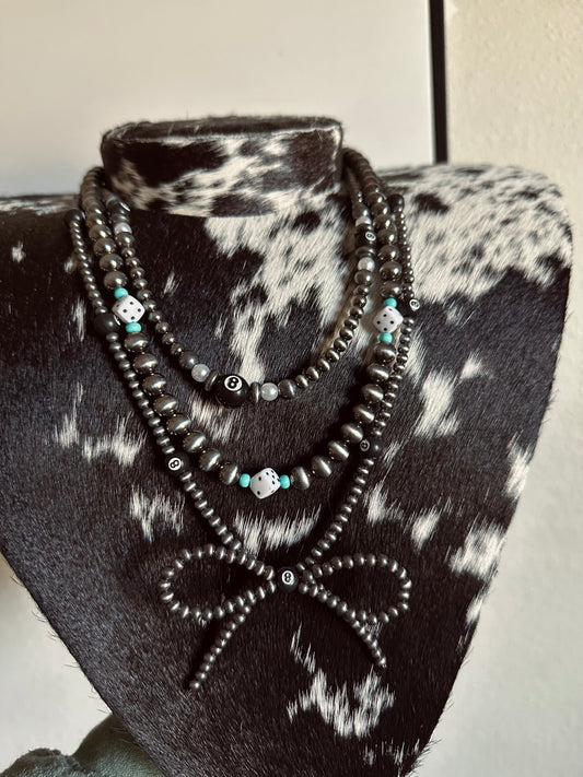 3 n 1 bow necklace