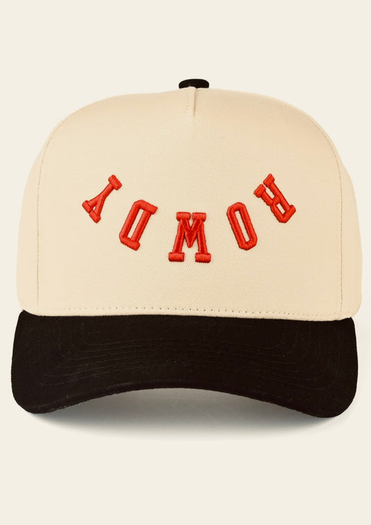 Rowdy trucker cap
