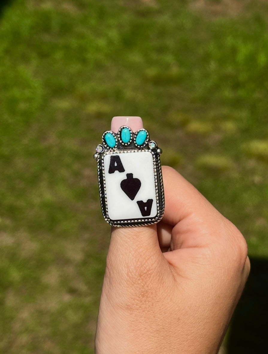 Adjustable Ace ring