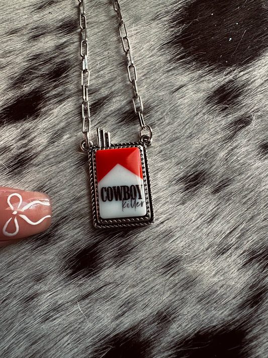 Cowboy killer cig necklace