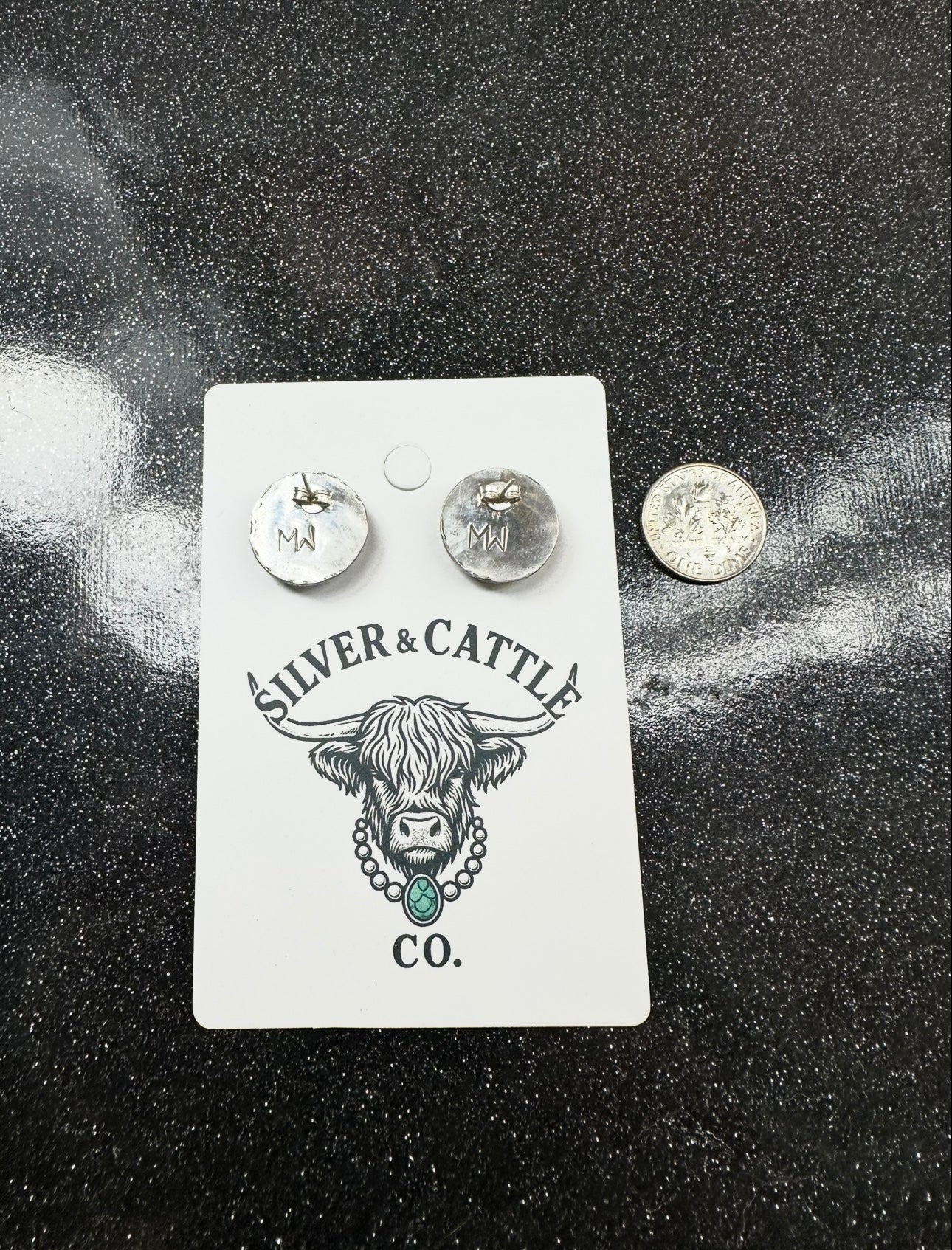 Cotton Candy stud earrings