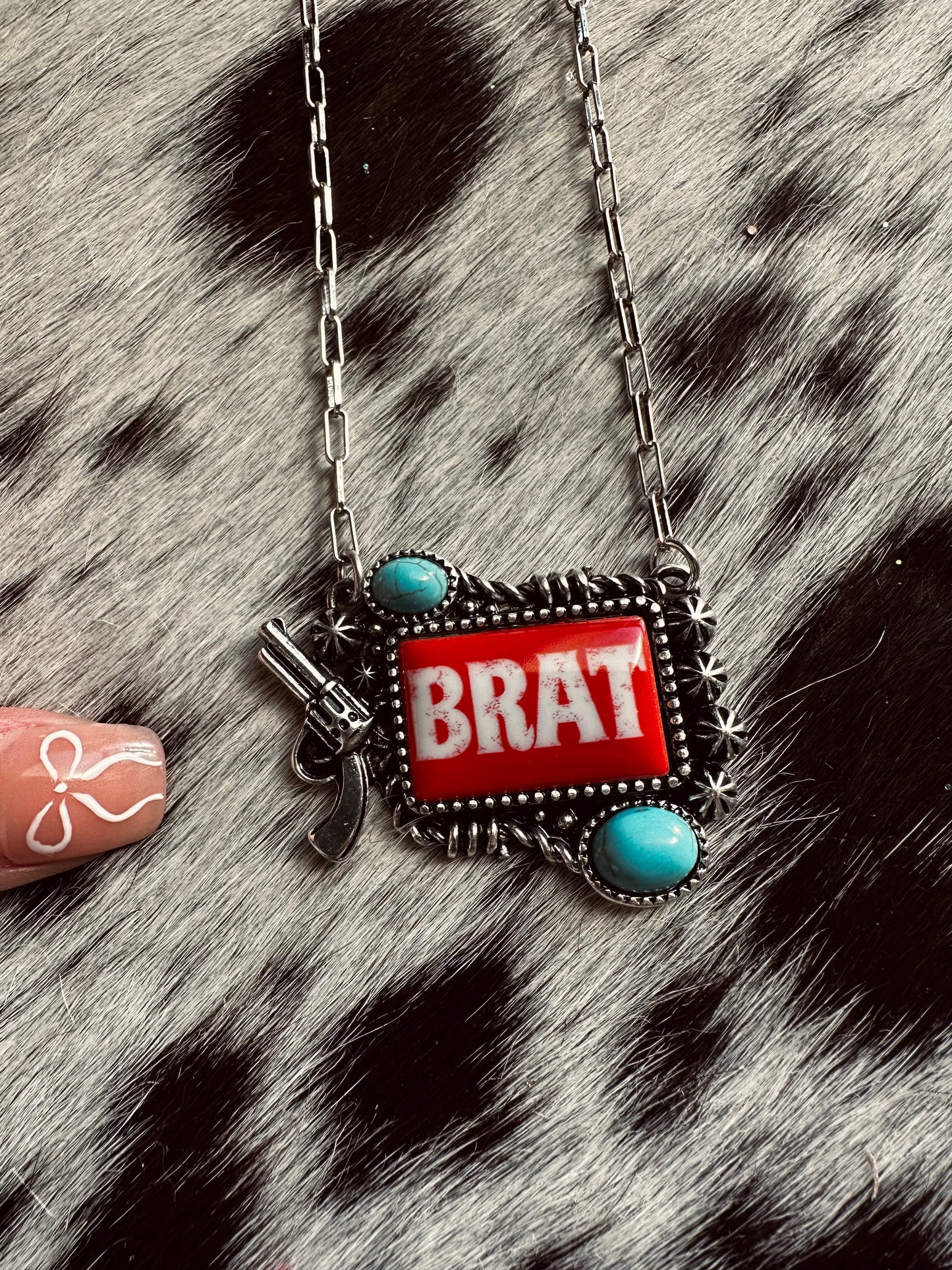 BRAT necklace