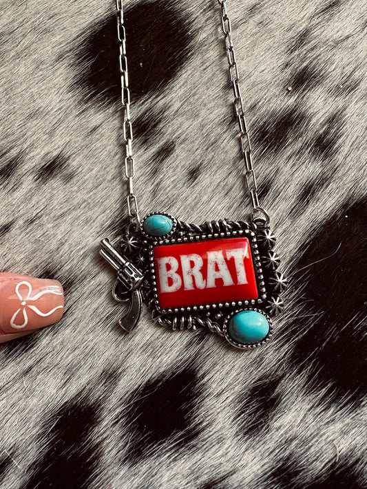 BRAT necklace