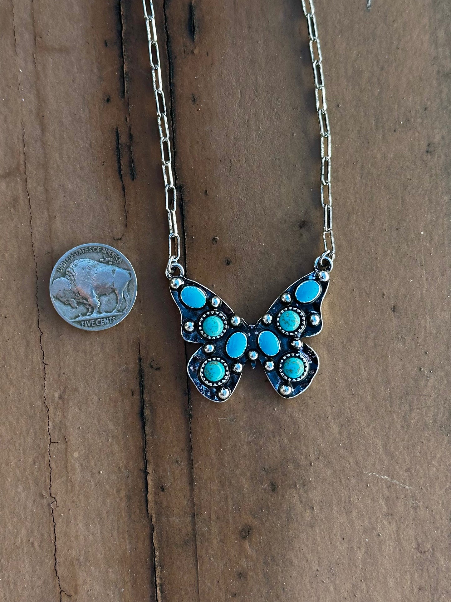 Stella butterfly necklace